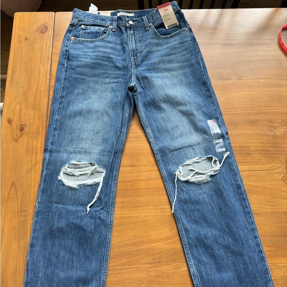 Levi's Denim - Levi low pro jeans distressed